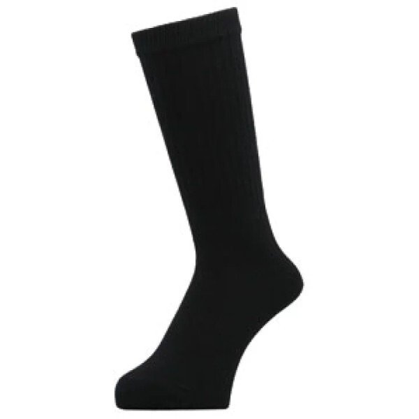 画像1: おたふく手袋 ストロングソックス 底力タイプ 先丸 10足分 (2足組×5セット) ブラック 作業現場　靴下　ワーキングソックス S-853 (1)