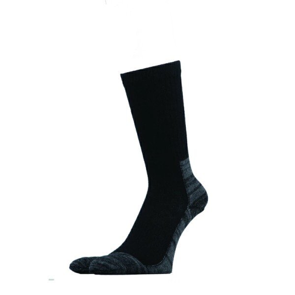 画像1: おたふく手袋 ストロングソックス 底力タイプ タビ型 10足分 (2足組×5セット) ブラック 作業現場　靴下　ワーキングソックス S-855 (1)