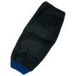 画像2: おたふく手袋 腕カバージャージ付 黒 5双セット 衣料　保護具 N-876 (2)
