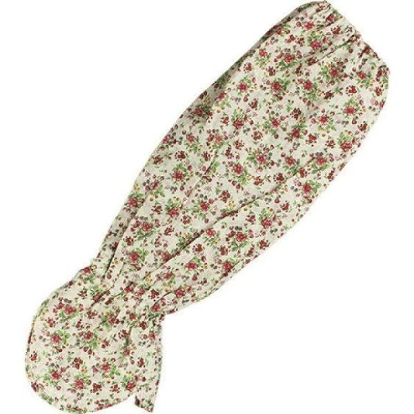 画像2: おたふく手袋 腕カバー手甲付 花柄 5双セット 衣料　保護具 N-891 (2)