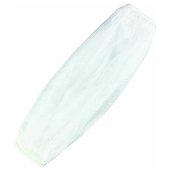 画像2: おたふく手袋 腕カバービニールタック 5双セット 衣料　保護具 N-892 (2)