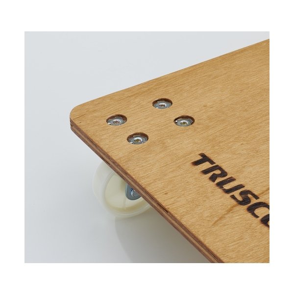 画像2: TRUSCO 合板平台車プティカルゴ 600X450 ナイロン車 PC-4560 [505-7523] (2)