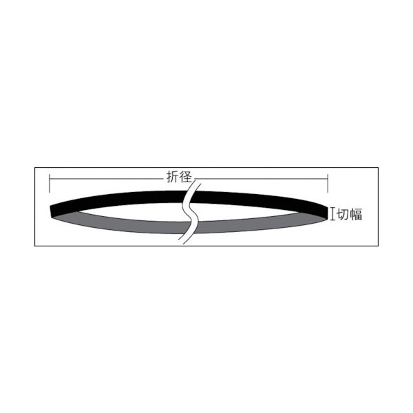 画像2: TRUSCO ゴムロープエンドレス幅22×折長0.9m 10本入 GR-2280E [511-2362] (2)