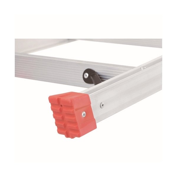 画像6: TRUSCO ハシゴ兼用脚立 アルミ合金製・脚カバー付 高サ1.40m THK-150 [512-3682] (6)