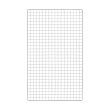 画像1: TRUSCO TN-9015(BK) 棚用ディスプレイネット 金具付 900X1500 黒 [512-7751] (1)