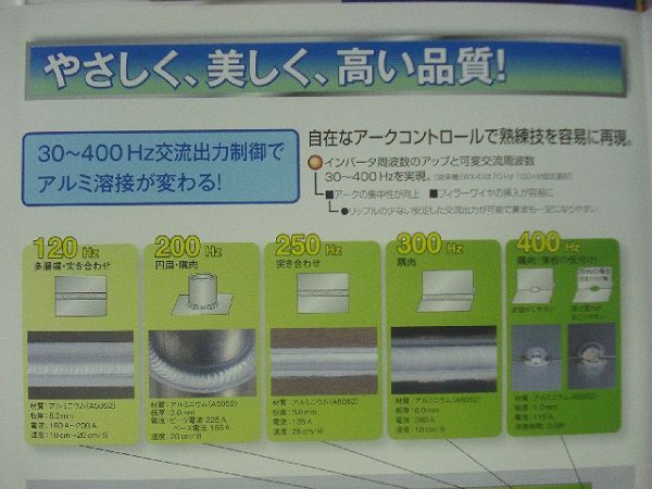 画像3: Panasonic フルデジタル交流/直流TIG溶接機電源本体のみ YC-300BP4 (3)
