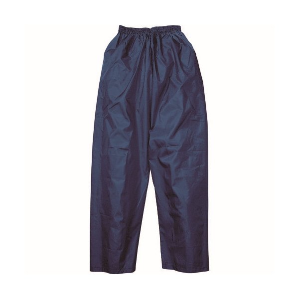 画像2: TRUSCO ポリエステルパンツ Sサイズ ネイビー TPP-55-S [751-7866] (2)