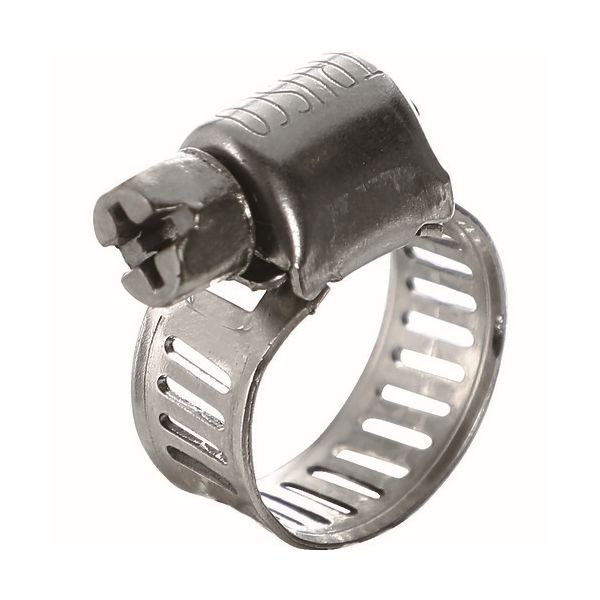 画像4: TRUSCO ホースバンド オールSUS 普及 10個入 8×Φ16mm TA8-16 [818-6891] (4)