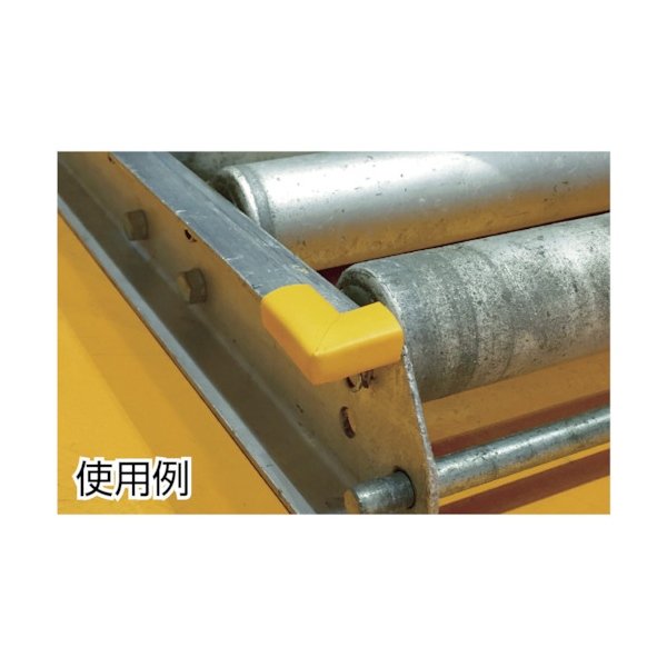 画像4: TRUSCO 安心クッション ハサミコミ型 コーナー用 幅35mm ブラック TAC-160BK [818-7053] (4)