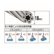 画像2: TRUSCO ワイヤーロープスリング Aタイプ アルミロック 18mmX2m TWAL-18S2 [819-1705] (2)