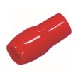 画像1: TRUSCO TCVキャップ 22.00?用 赤 10個入 TCV-22-R-10 [819-1840] (1)