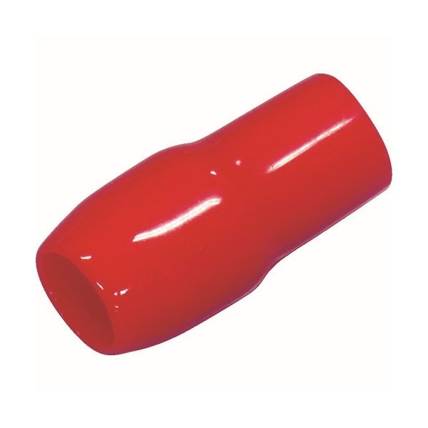 画像1: TRUSCO TCVキャップ 22.00?用 赤 10個入 TCV-22-R-10 [819-1840] (1)