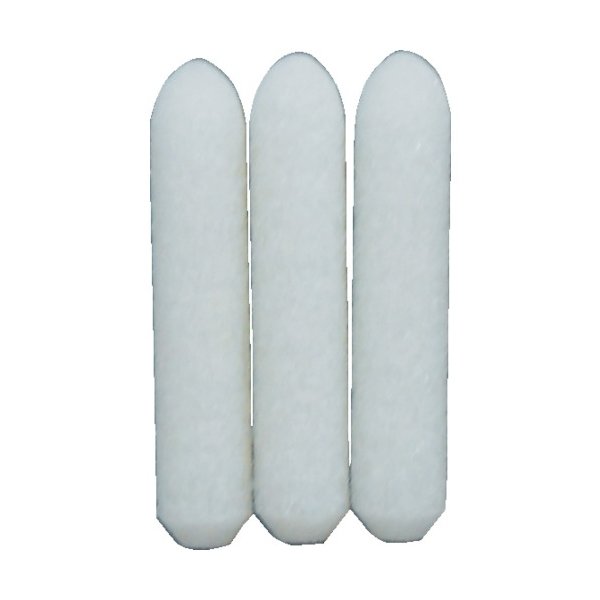 画像1: TRUSCO 工業用ペイントマーカー油性中字 替芯 (3本入) TPM-KS [856-3401] (1)