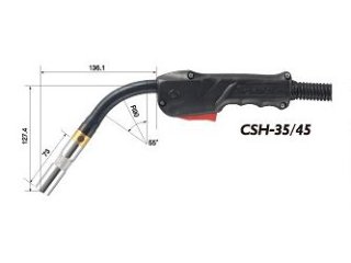 トーキン ( TOKIN ) CO2 MAG 半自動 溶接 トーチ トーチ長さ3m