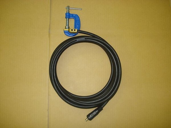 画像4: デジタル溶接機用アースケーブル線　22S黒色 (4)