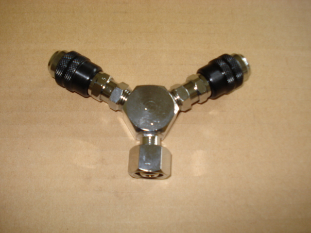 調整器用サンロック分岐ソケットBV-1 酸素用お買い上げ有難うございました
