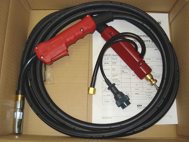 Ｐａｎａｓｏｎｉｃ CO2/MAG用溶接トーチ 350A 6Mお買い上げ有難うございました