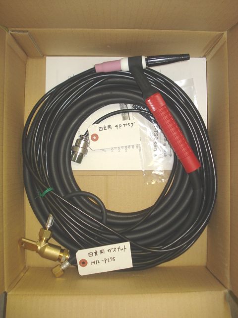 日立仕様Panasonic空冷TIGトーチ 200A[YT-20TS2-8Mお買い上げ有難うございました