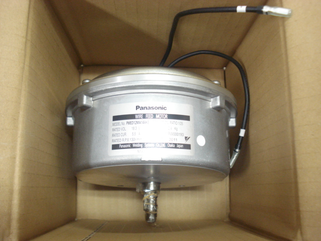 Panasonic送給装置用ワイヤ送給モーターお買い上げ有難うございました