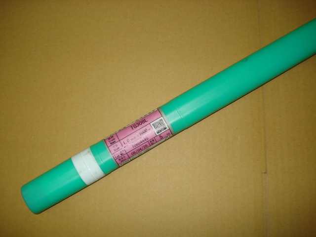 ステンレスTIG溶接棒 5kg タセト[TG-308L]お買上げ有難うございました