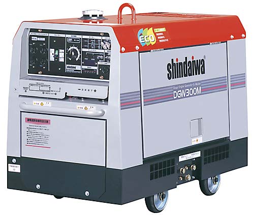 ディーゼルエンジン溶接機兼発電機[DGW300M-W] お買い上げ有難うございました
