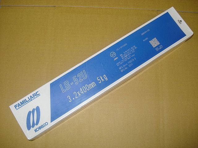 裏波溶接用LB-52U[神戸製鋼] 20kgお買上げ有難うございました