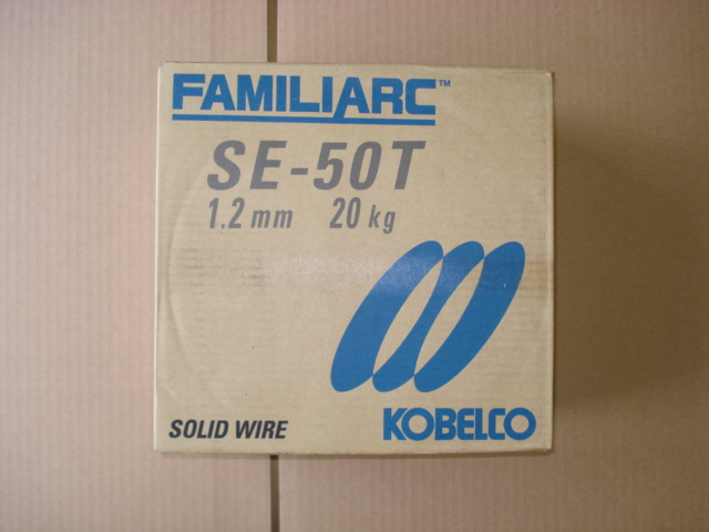 銅メッキなし鉄用溶接ワイヤSE-50T 0.9mm-20kgお買い上げ有難うございました 