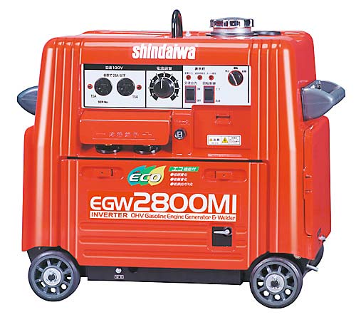 インバータエンジン発電機＆溶接機EGW2800MIお買い上げ有難うございました