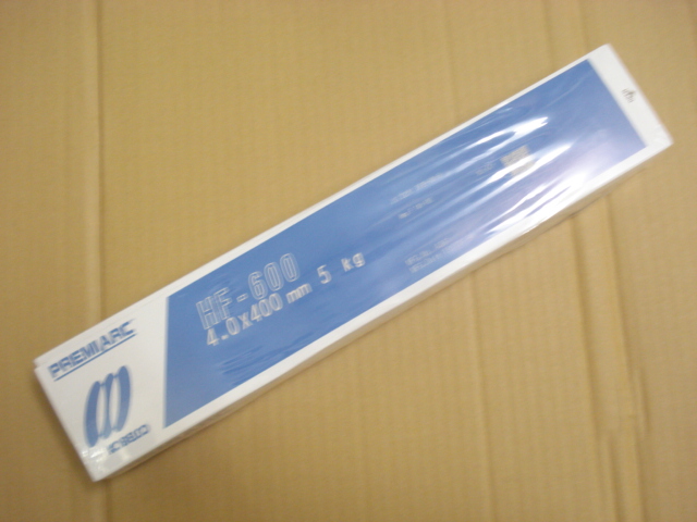 神戸製鋼　硬化肉盛用　HF-600　20kgお買い上げ有難うございました　