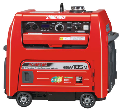 新ダイワ・エンジン溶接機＆インバータ発電機[EGW185M-IST]お