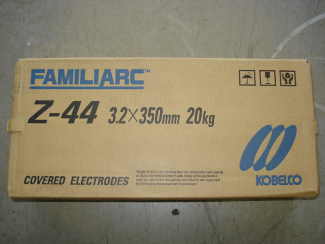 軟鋼溶接棒　Z-44 20kg[神戸製鋼]お買い上げ有難うございました 