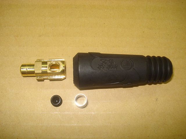 溶接機用 小型オスコネクターDINSEオスお買い上げ有難うございました 