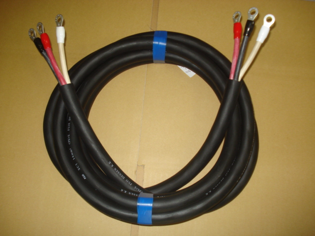 電源ケーブル 3芯-14mm2(端子付) お買い上げ有難うございました