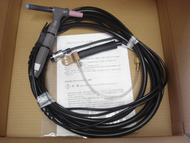 日立空冷TIGトーチ 200A-4M[NA-20A 4m]お買上げ有難うございました 