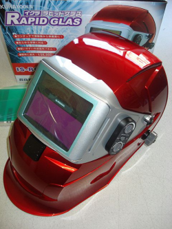 イクラIS-RG50AL自動遮光液晶溶接面　お買い上げ有難うございました