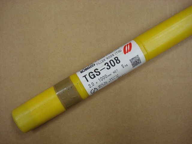ステンレスTIG溶接棒　 5kg 神戸製鋼[TG-S308]お買い上げ有難うございました