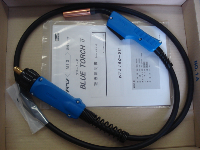 アルミ専用ダイヘンブルートーチII 　WTA180-SD 2m　掲載しました。