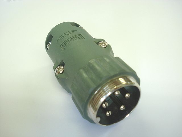 ダイヘン純正制御ケーブル接続プラグの受け側5ピン 4730-205 - 溶接用品プロショップ サンテック