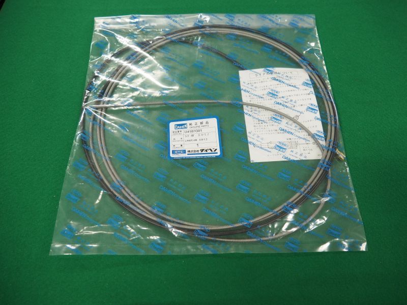 ダイヘン純正CO2トーチ:WT2000-MD用ライナー(コンジットチューブ) 4ｍ用 - 溶接用品プロショップ サンテック