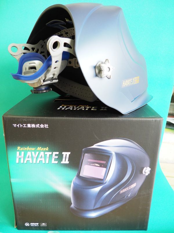マイト工業 溶接面 高速遮光面 HAYATEII HYTII-H (ヘルメット取付型) 通販