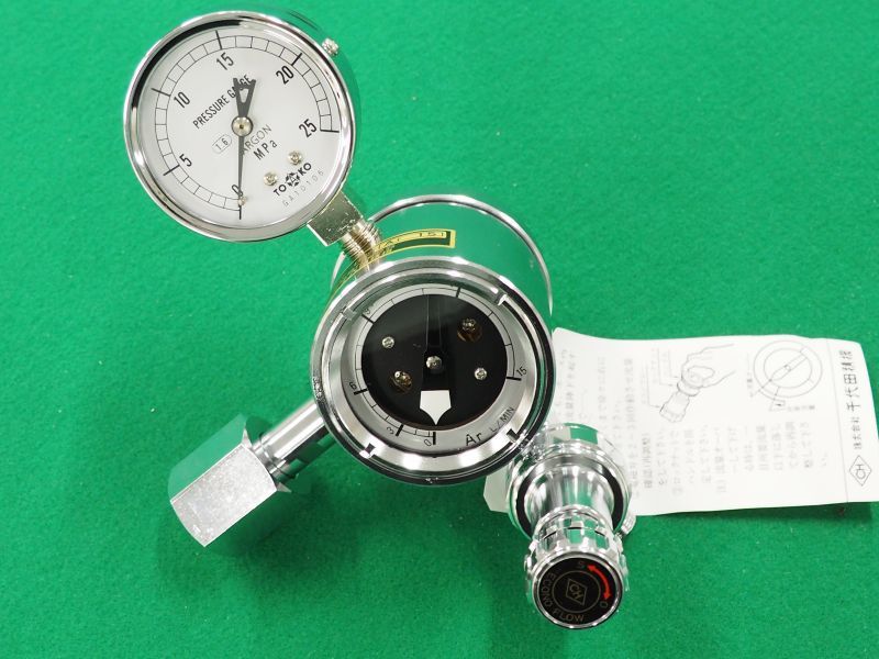 千代田精機 GHN-2 アルゴンゲージ 溶接機器具 