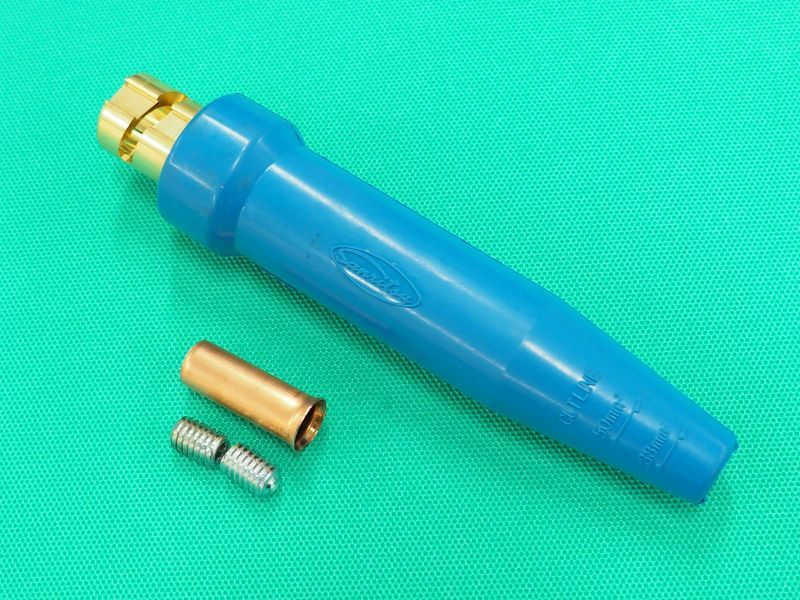 Jケーブルジョイント JA-300Nネジ止 メスのみ (青/赤/黄/緑選択)三立電器 - 溶接用品プロショップ サンテック