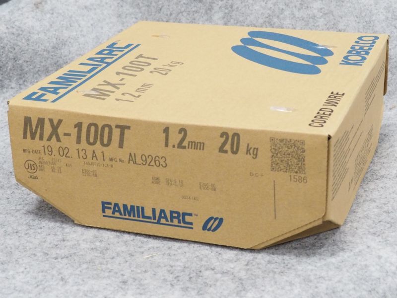 薄板用フラックス入りワイヤMX-100T 1.2mm-20kg 神戸製鋼所