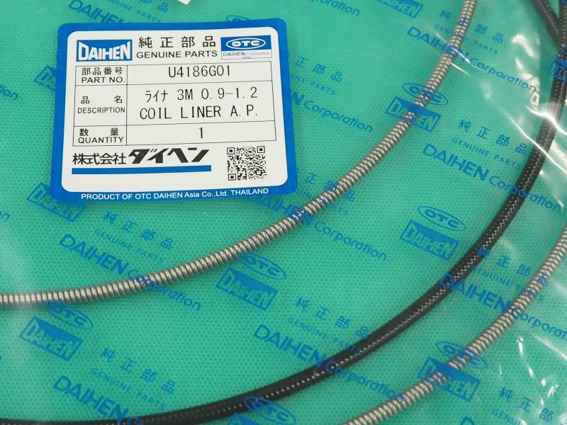 公式ショップ】 ダイヘンCO2トーチ用ライナー0.9-1.2 コンジットチューブ U4173G04 WT3520用 10180436 