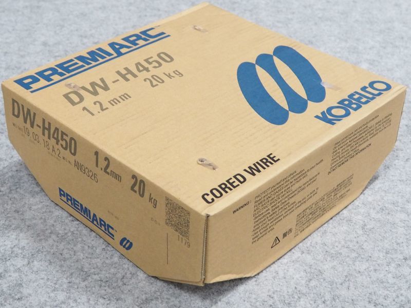 0円 正規通販 硬化肉盛用フラックスワイヤ DW-H800 1.2mm-20kg
