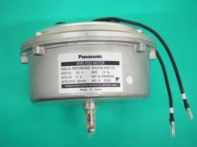Panasonic送給装置用ワイヤ送給モーター YWA55