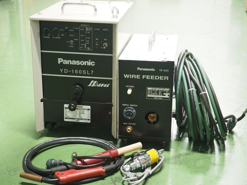 PANA-AUTO 半自動溶接機 YD-160R-2 MINI160 / ワイヤー送給装置-