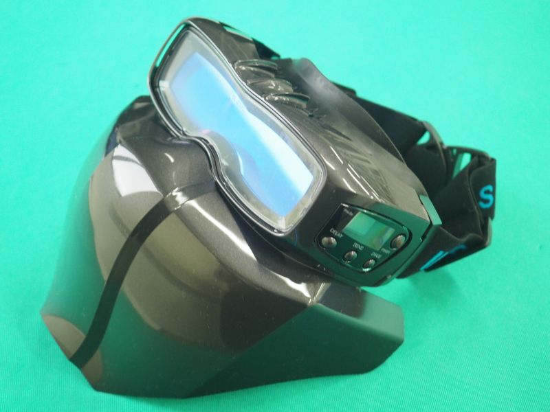 育良精機 ラピッドグラス ゴーグル ハードマスクセット ISK-RGG2HS ゴーグルタイプ自動遮光溶接面