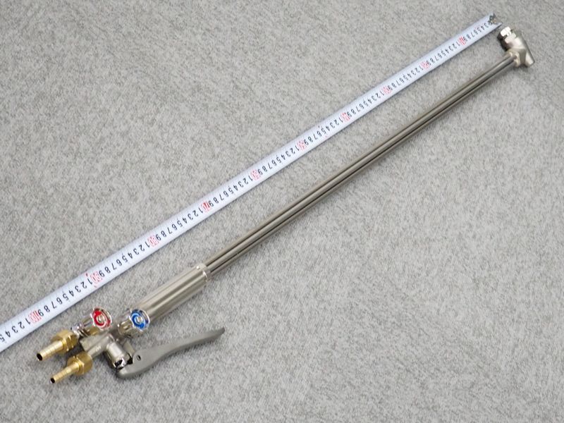 中圧式吹管 HC-391Z切断機 レバー式（火口なし）ロングタイプ（長さ 