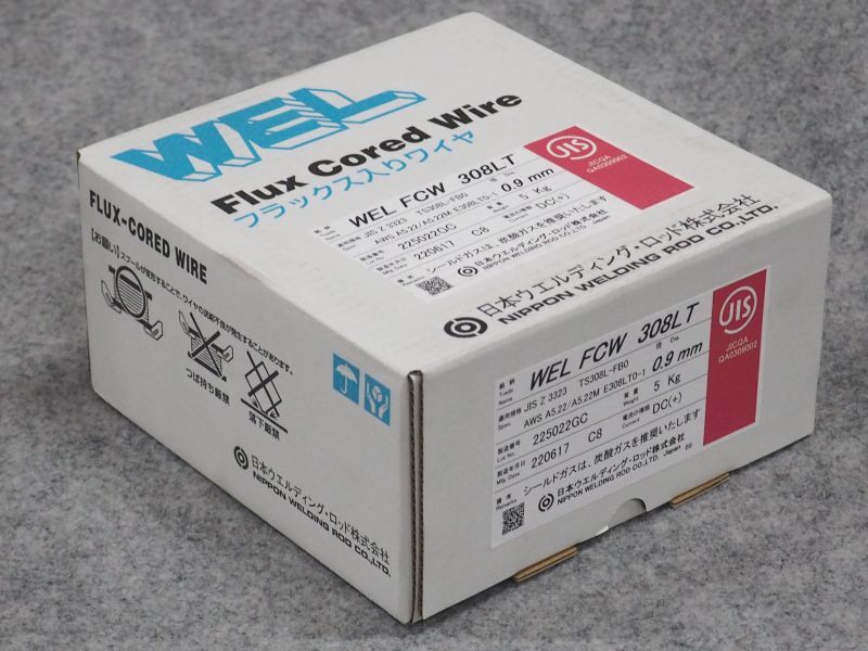 ステンレス鋼フラックス入りワイヤWEL FCW 308LT 日本ウェルディング 
